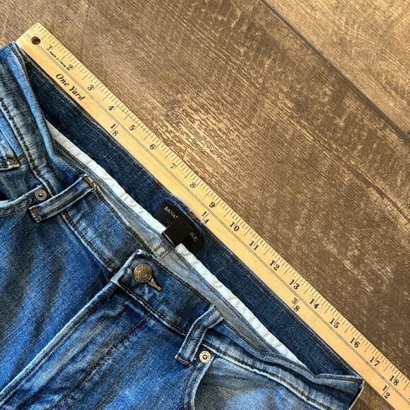 Banana Republic Factory Men's Skinny Fit Jean Medium Wash Size 34 - Picture 5 of 8